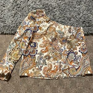 Vivid one shoulder shirt